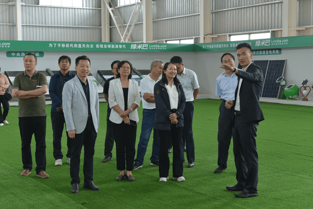云南省科協副主席、政協常委袁曉瑭一行調研綠米巴產業園